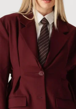 bordeaux gestuz blazer gzpaula waist blazer
