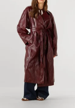 bordeaux ibana trenchcoats chaim