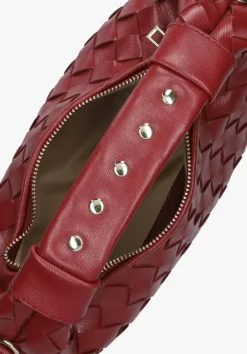 bordeaux núnoo schoudertas dandy braided