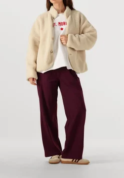 bordeaux penn & ink wijde broek trousers w25n1643