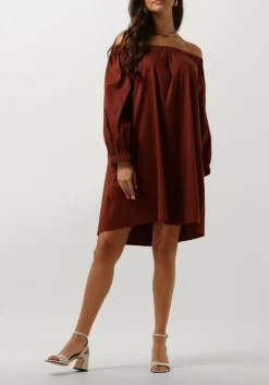 bordeaux semicouture mini jurk s4sk26 dress