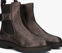 bronskleurig dl sport chelsea boots 6771