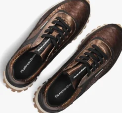 bronskleurig floris van bommel lage sneakers sfw-10100 grommi