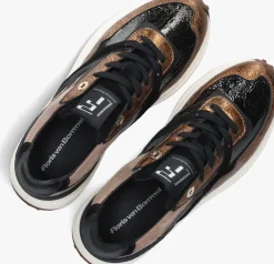 bronskleurig floris van bommel lage sneakers sfw-10128 noppi