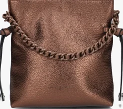 bronskleurig gianni chiarini schoudertas brina 11760