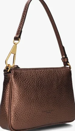 bronskleurig gianni chiarini schoudertas brooke 8750