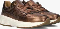 bronskleurig xsensible lage sneakers ponte vecchio