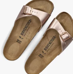 bronzen birkenstock slippers madrid