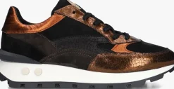 bronzen floris van bommel lage sneakers sfw-10098 blokki