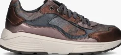bronzen xsensible lage sneakers milau