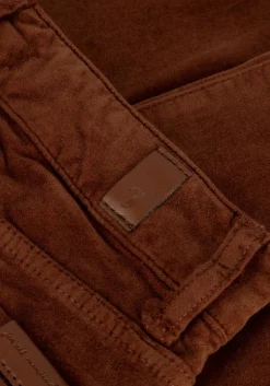 bruine 7 for all mankind flared broek lisha velvet caramel