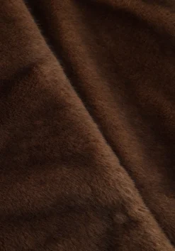 bruine alter ego faux fur jas elin