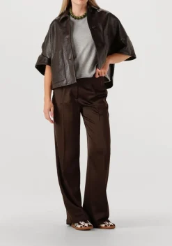 bruine alter ego faux fur jas lena