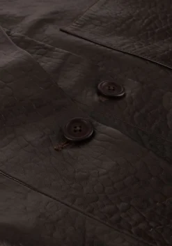 bruine alter ego faux fur jas lena