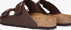 bruine birkenstock slippers arizona