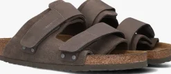 bruine birkenstock slippers uji