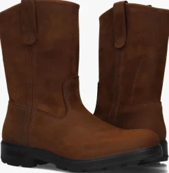 bruine blundstone boots rigger dames