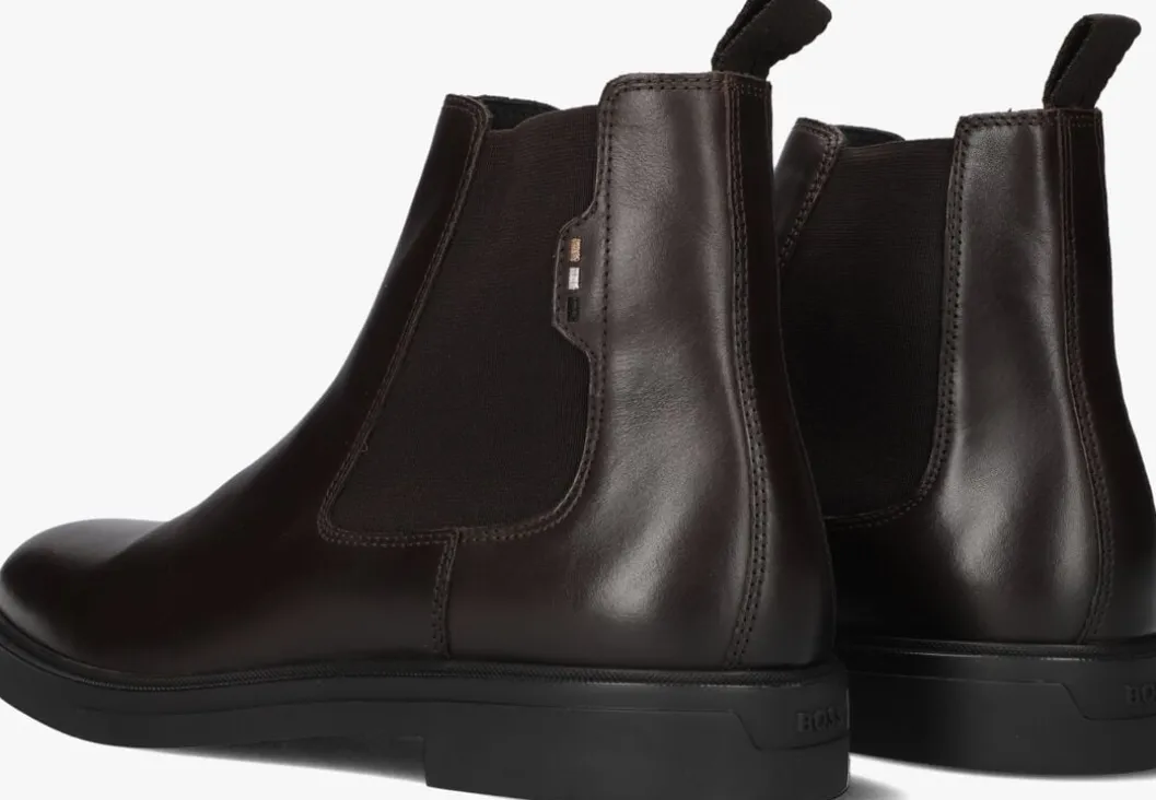 bruine boss chelsea boots calev_cheb