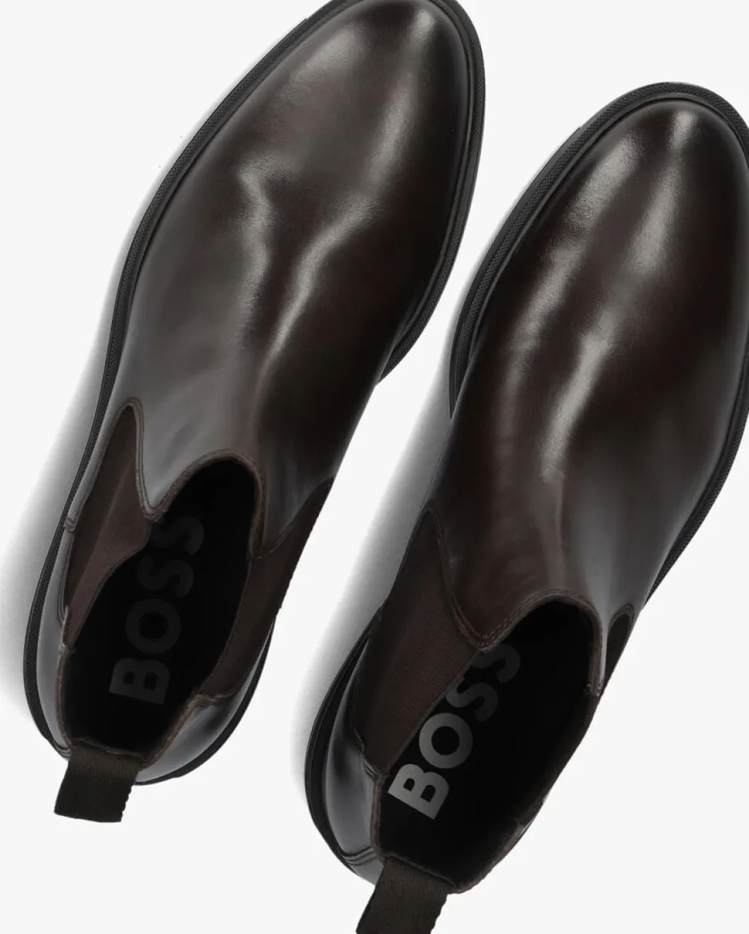 bruine boss chelsea boots calev_cheb