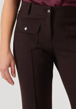 bruine cambio pantalon farah patched pocket