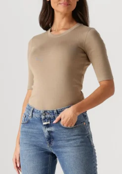 bruine closed top crewneck shortsleeve