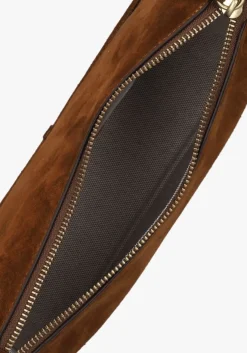 bruine coach handtas waverly bag