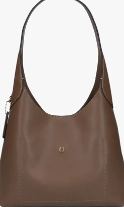 bruine coach schoudertas brooklyn 28