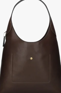 bruine coach schoudertas brooklyn shoulder bag 39