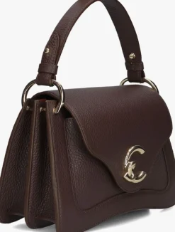 bruine coccinelle schoudertas c-me