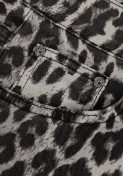 bruine co'couture straight leg jeans leo denim panel pant