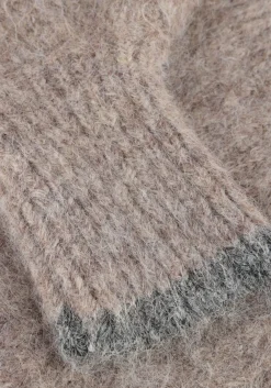 bruine co'couture truien/vesten coralee crop knit