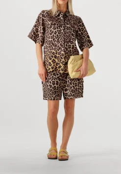 bruine copenhagen muse korte broek cm gabby short