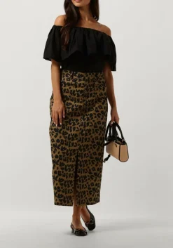 bruine copenhagen muse midirok cmleora-skirt