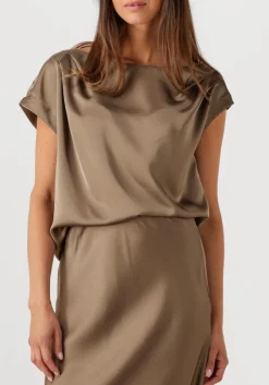 bruine dante6 top roam satin drapey top
