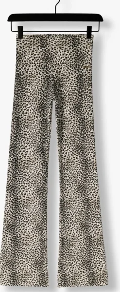 bruine deblon sports flared broek celine flared leggings