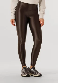 bruine deblon sports legging shine leggings high waistband
