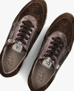 bruine dl sport lage sneakers 6725