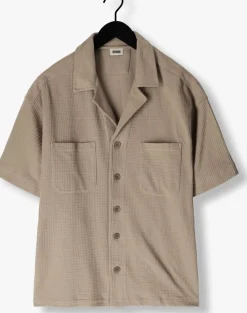 bruine drykorn casual overhemd lauwernz 522160