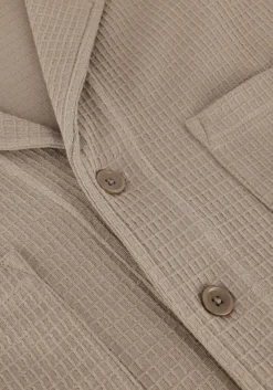 bruine drykorn casual overhemd lauwernz 522160