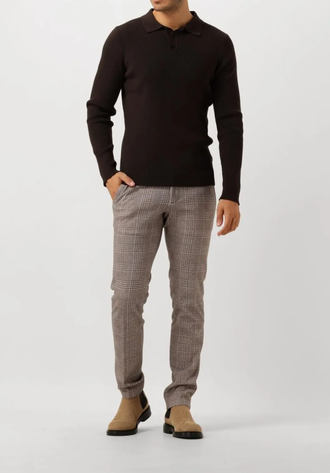 bruine drykorn polo tesuan