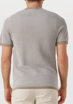 bruine drykorn t-shirt valentin 424043