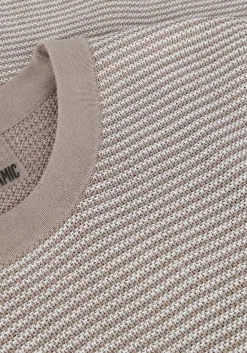 bruine drykorn t-shirt valentin 424043