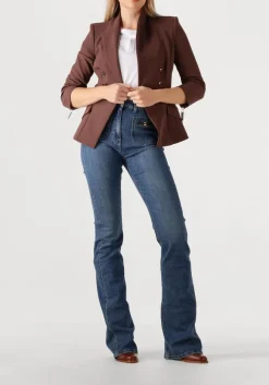 bruine elisabetta franchi blazer jacket