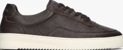 bruine filling pieces lage sneakers mondo grain