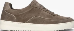 bruine filling pieces lage sneakers mondo suede lux