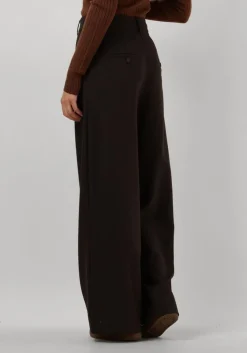 bruine fiveunits wijde broek laura 085