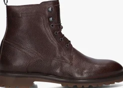 bruine floris van bommel veterboots sfm-80033 sturdi