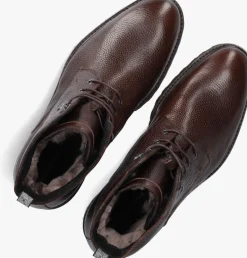 bruine floris van bommel veterboots sfm-80033 sturdi