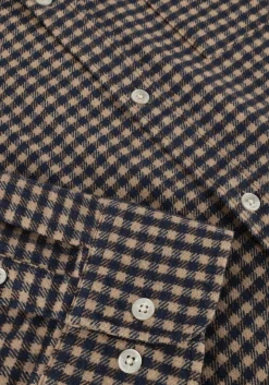 bruine forét casual overhemd creek flannel shirt