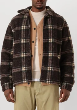 bruine forét jack cabin zip fleece